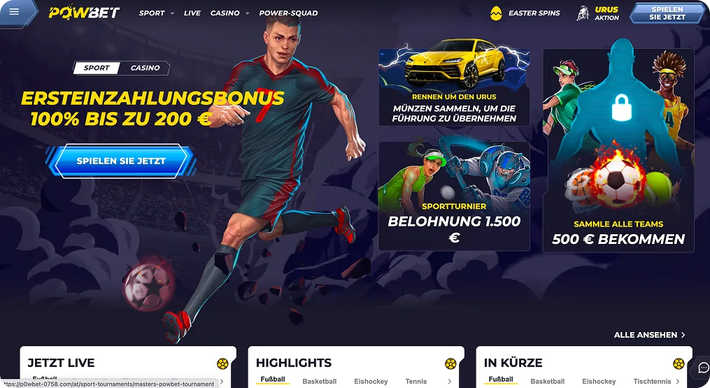 Powbet Sportwetten